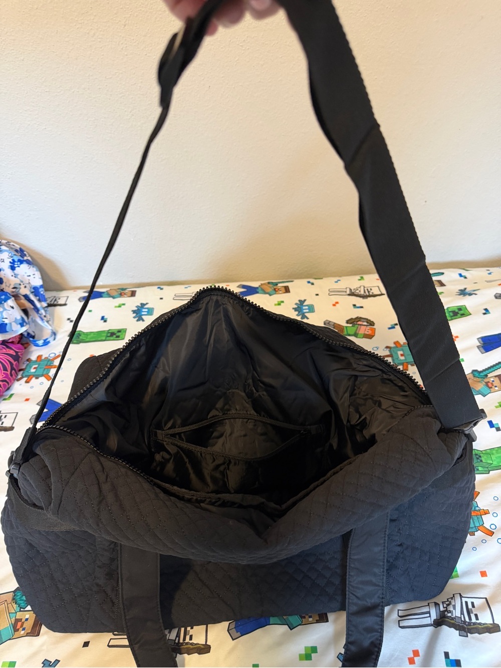 Bag smart black duffel travel bag - Picture 7 of 7